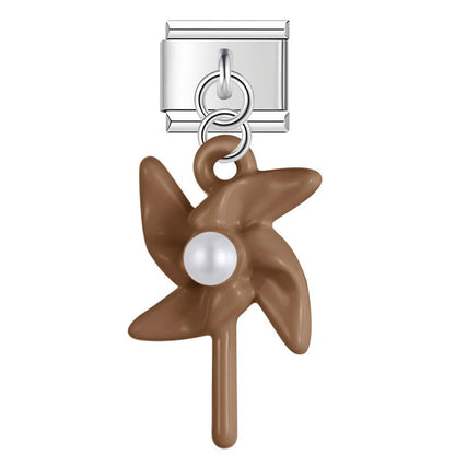 Enamel Vintage Camera Dangle Charm