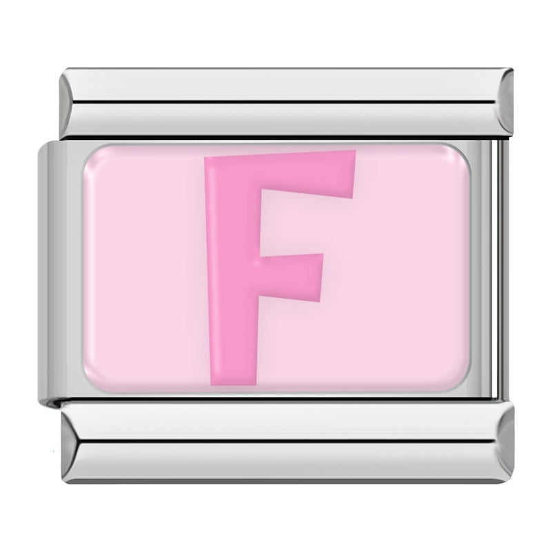 Pink 26 English Letters TZ066