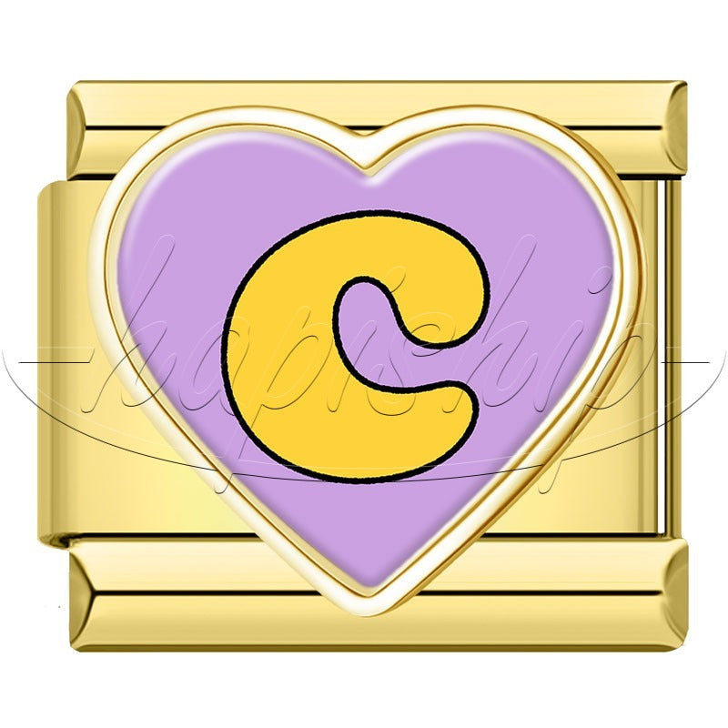 Golden Colors 26 Letter TZ172-Gold