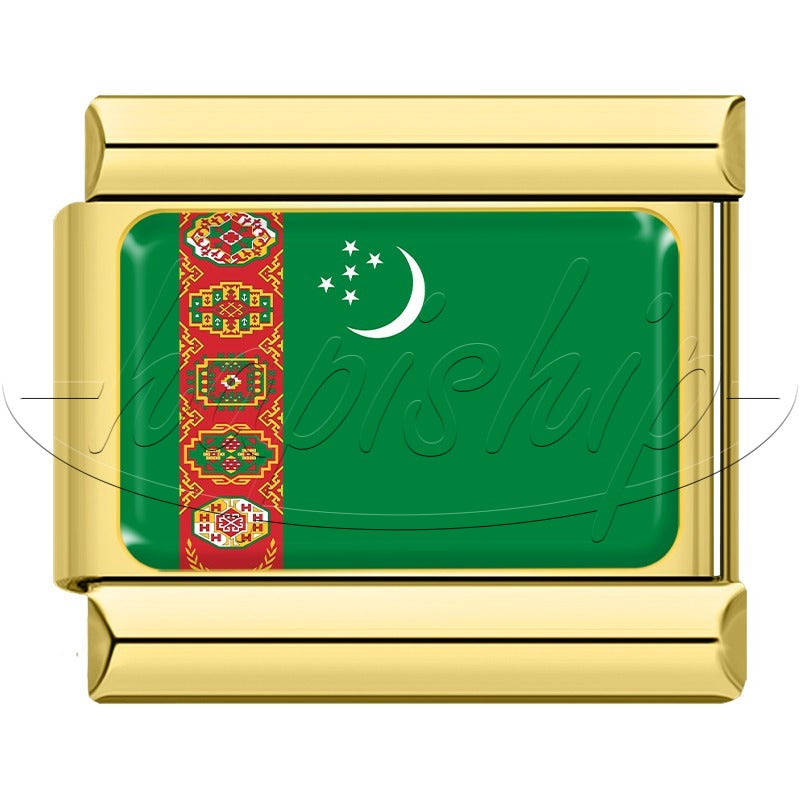 National Flag  TZ032-Gold