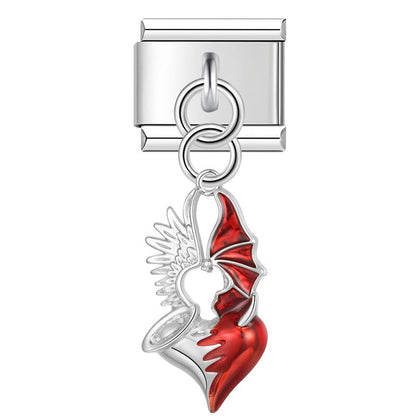 Enamel Hot Air Balloon Dangle Charm
