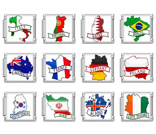 Country National Map TZ100