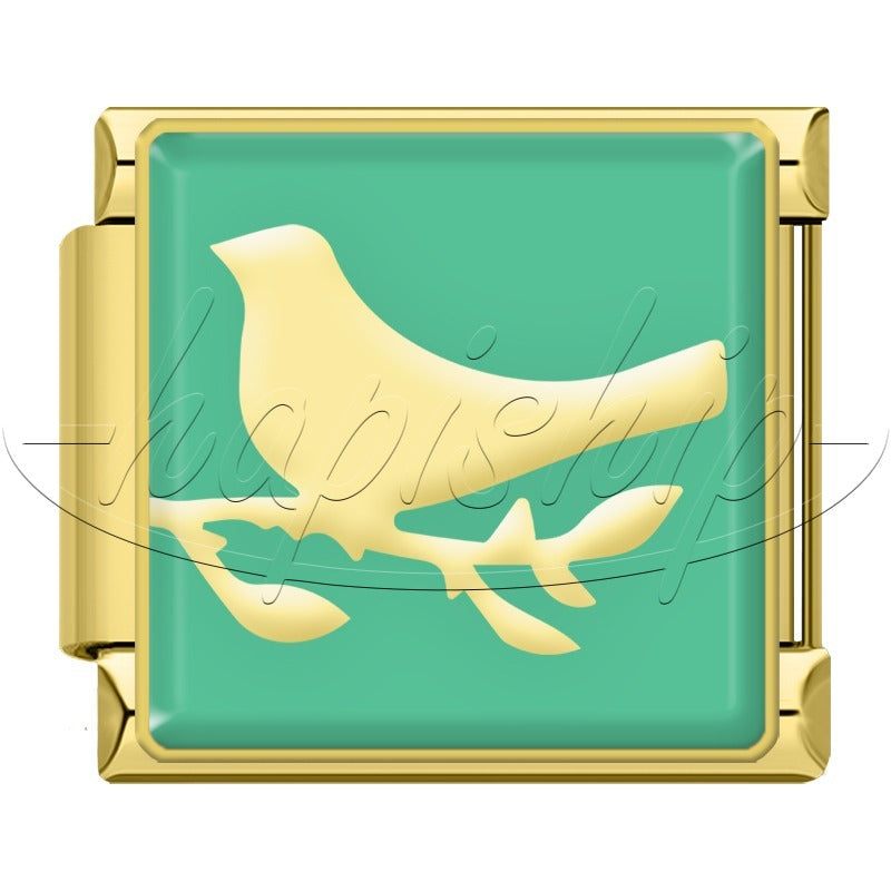 Golden Animals Star Key Moon Star  TZ178-Gold