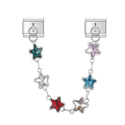 Enamel Mushroom & Toadstool Dangle Charm for Charm Bracelets