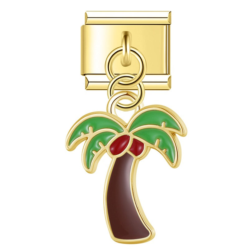 Flower Shell Coconut Tree DJ1559