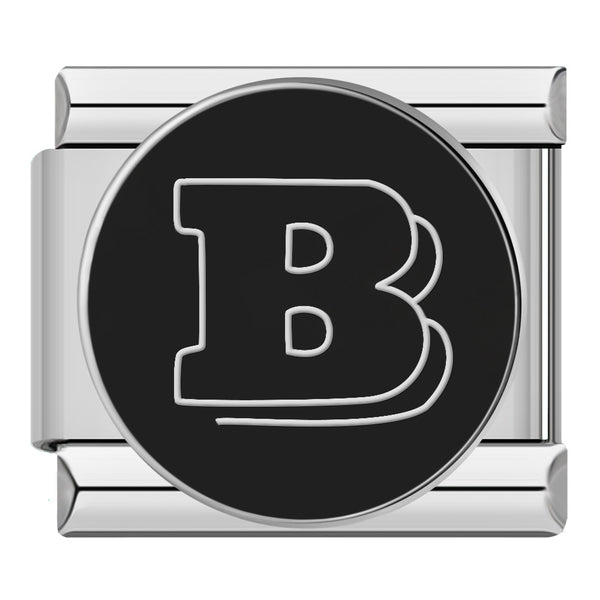 Brabus Italian charm for a 9mm charm bracelet in stainless steel, by Charmtastic