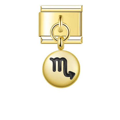 Sparkling Snowflake Crystal Dangle Charm