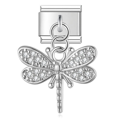 Enamel Mermaid & Ocean Fantasy Dangle Charm for Charm Bracelets