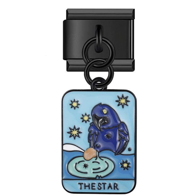 Black Tarot Parrot  DJ1454