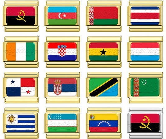 National Flag  TZ032-Gold