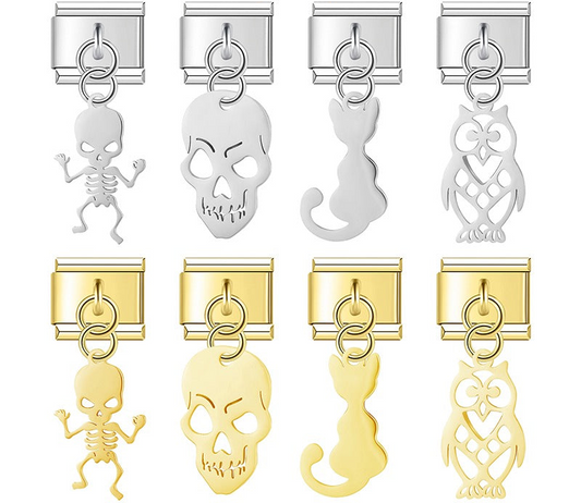 Skull Cat Owl Elephant  DJ1235