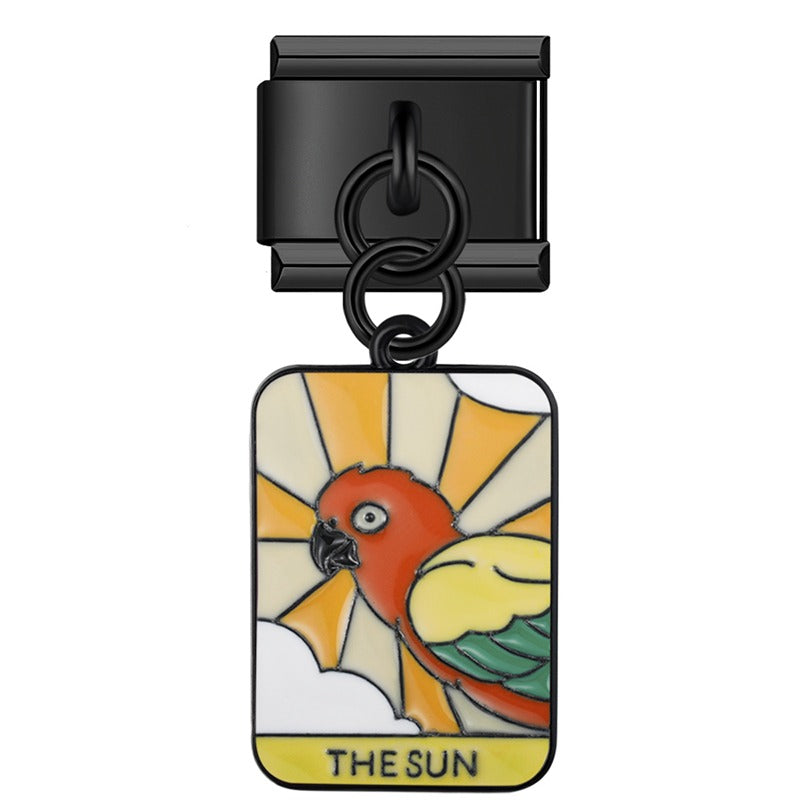 Black Tarot Parrot  DJ1454