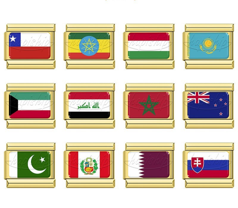 National Flag Golden  TZ015-Gold