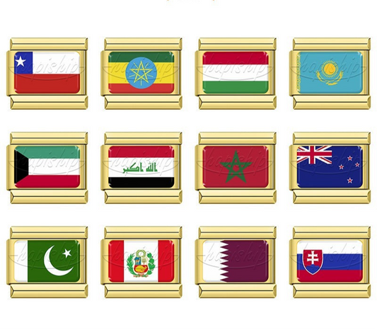 National Flag Golden  TZ015-Gold