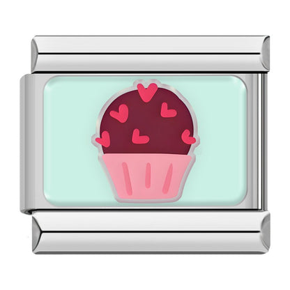 Sweet Valentine's & Tasty Treats Italian Charms — Chocolate Strawberry, Cherry Sunnies & More