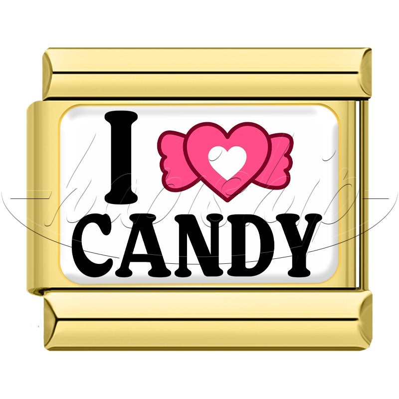 Golden I Love Travel Candy Music  TZ180-Gold