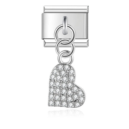 Enamel Mermaid & Ocean Fantasy Dangle Charm for Charm Bracelets