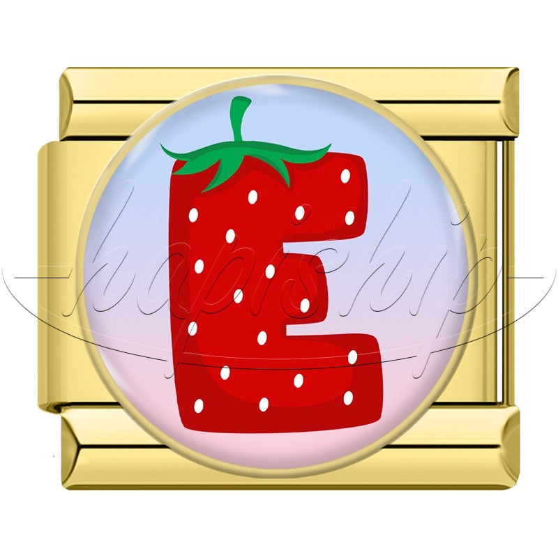 Strawberry 26 Letter TZ171-Gold