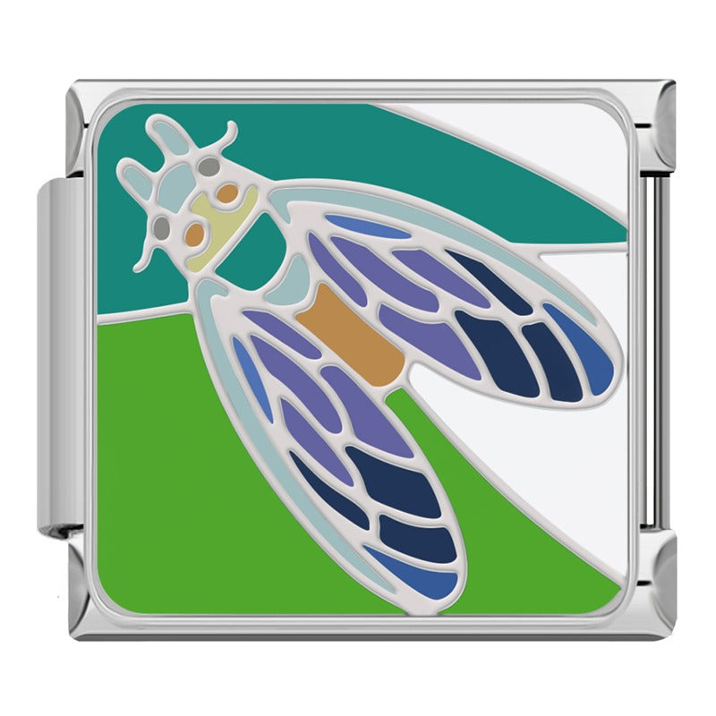 Flower Fairy Dragonfly Cicada Snail  DJ1746