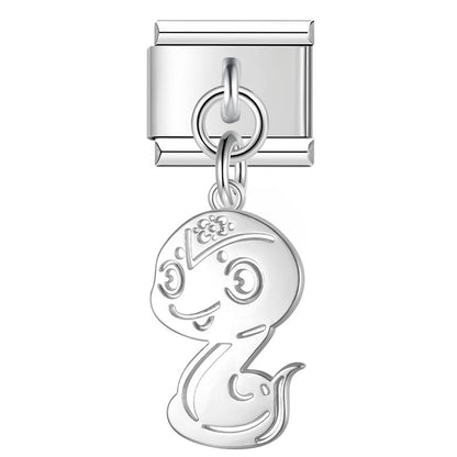 Miniature Gingerbread House Dangle Charm