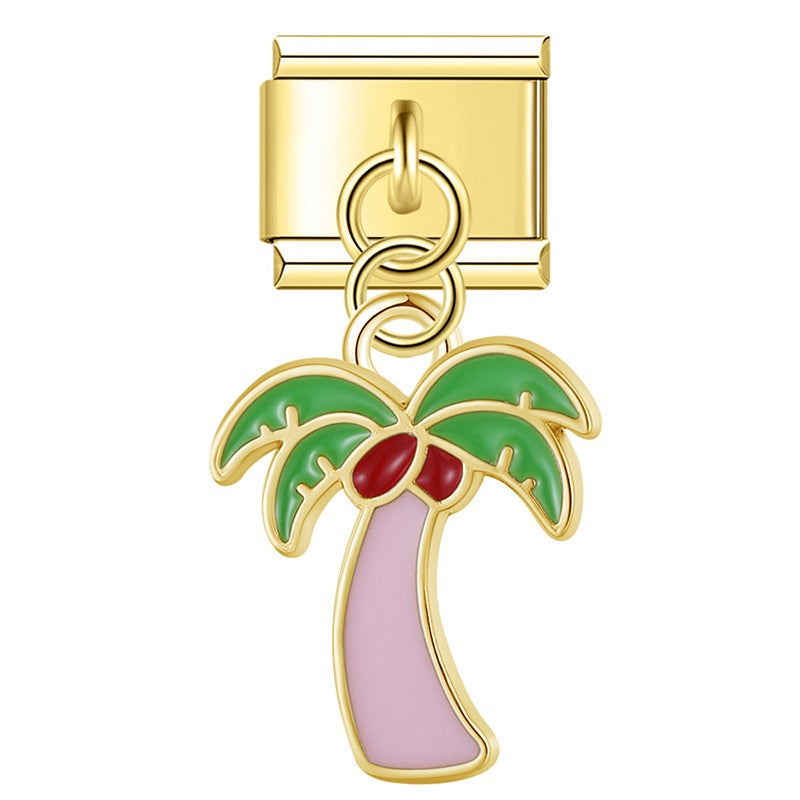 Flower Shell Coconut Tree DJ1559