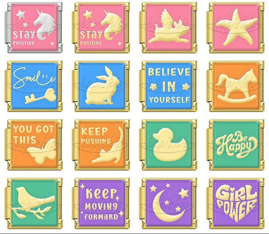 Golden Animals Star Key Moon Star  TZ178-Gold