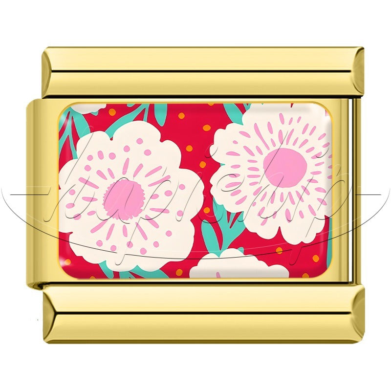 Golden Colors Flower  TZ089-Gold