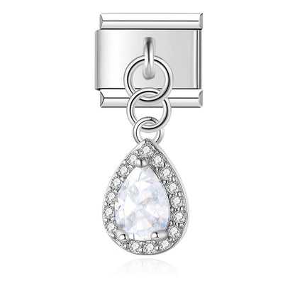 Enamel Mermaid & Ocean Fantasy Dangle Charm for Charm Bracelets
