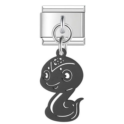 Miniature Gingerbread House Dangle Charm