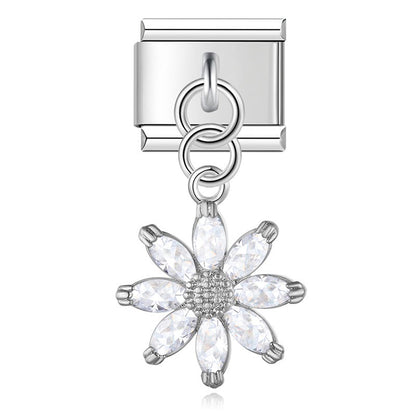 Enamel Mermaid & Ocean Fantasy Dangle Charm for Charm Bracelets