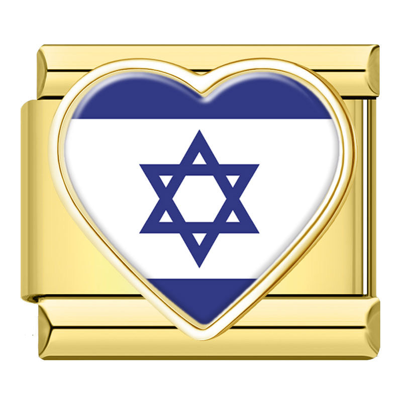 Golden Heart National Flag TZ295-Gold