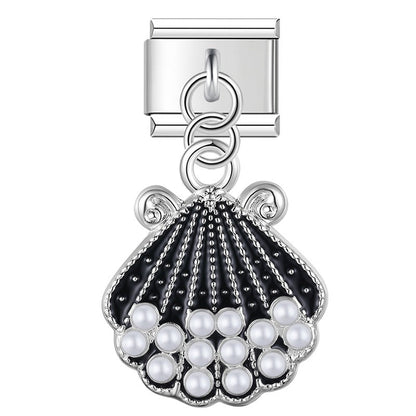Enamel Typewriter Dangle Charm