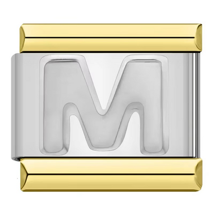 Gold-in-Silver Charms