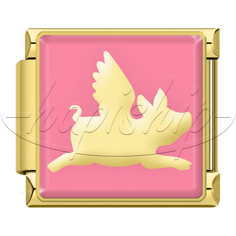 Golden Animals Star Key Moon Star  TZ178-Gold