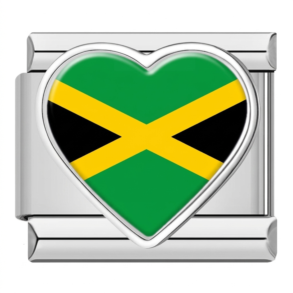 Global Love Heart world heart charms