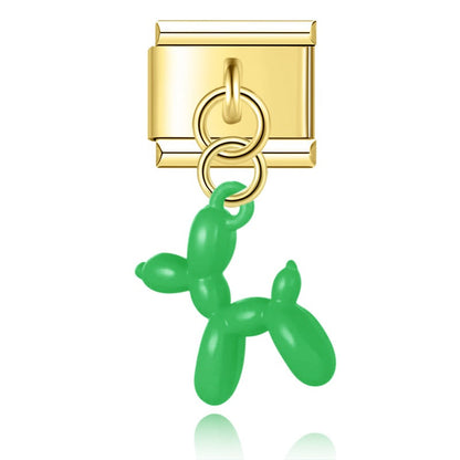 Enamel Graduation Cap & Diploma Dangle Charm for Charm Bracelets