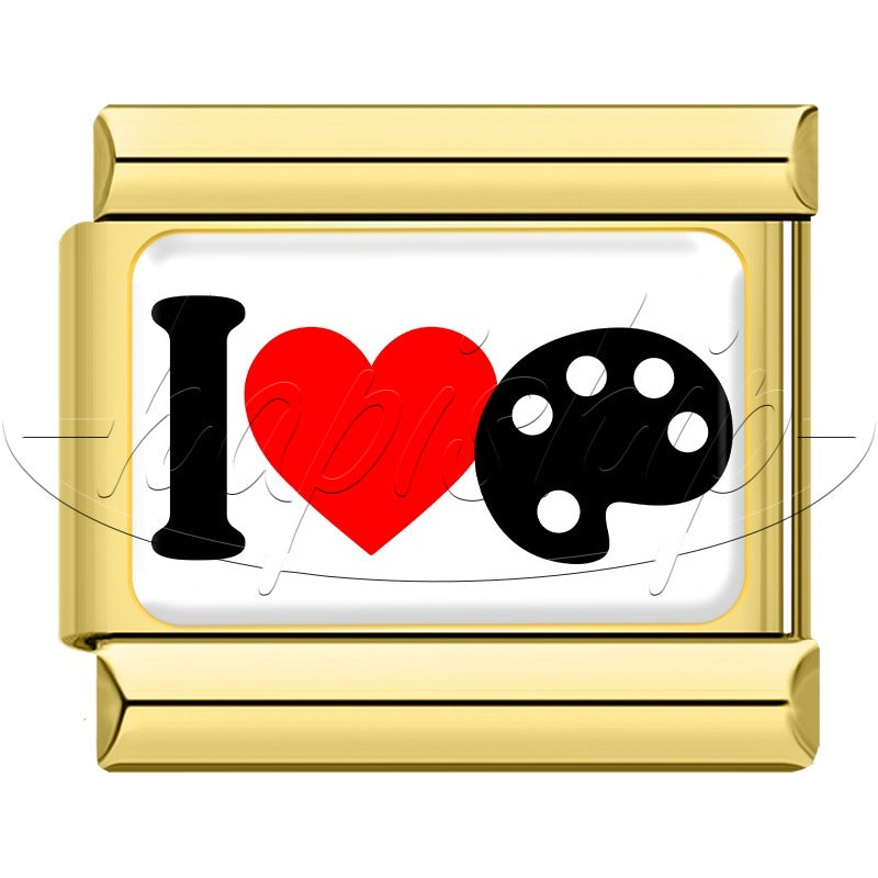 Golden I Love Travel Candy Music  TZ180-Gold