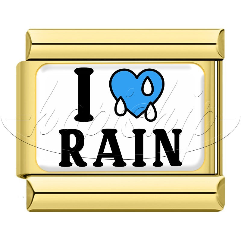 Golden I Love Travel Candy Music  TZ180-Gold