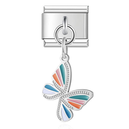 Sculpted Enamel Penguin Dangle Charm
