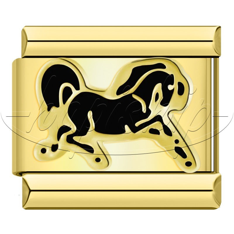 Golden Horse Star Heart Rabbit  DJ2029-A
