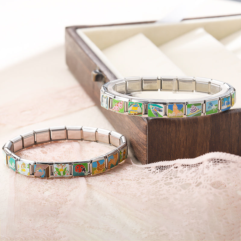 Flower Fairy Dragonfly Cicada Snail  DJ1746