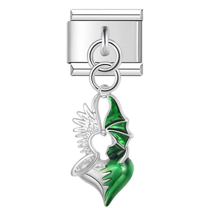 Enamel Hot Air Balloon Dangle Charm