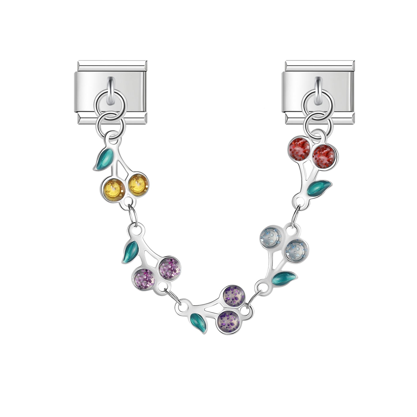 Flower Diamond Pendant charms