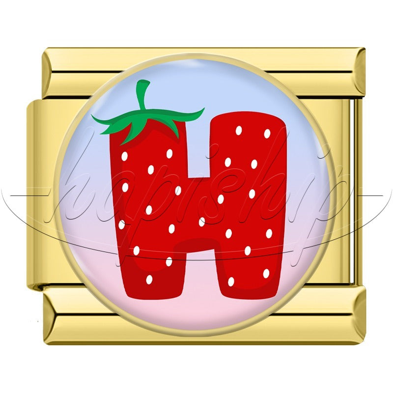Strawberry 26 Letter TZ171-Gold