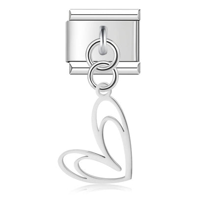 Elegant Flower, Heart, Car, Dog & Penguin Charms