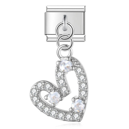 Enamel Mermaid & Ocean Fantasy Dangle Charm for Charm Bracelets