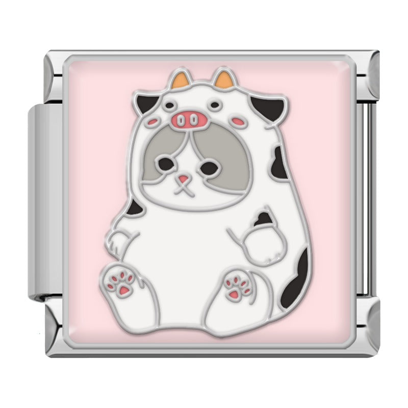 Cat Dog charms  TZ090