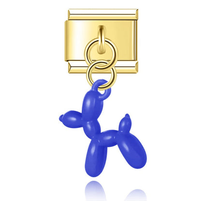 Enamel Graduation Cap & Diploma Dangle Charm for Charm Bracelets