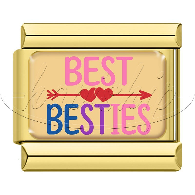 Golden Forever Friendship Cheers  TZ018-Gold