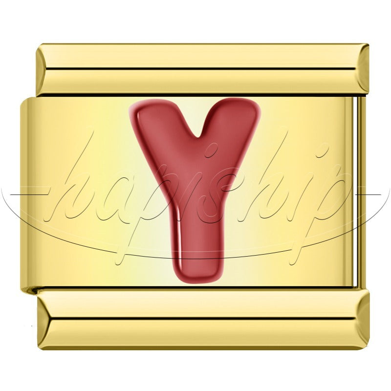 Golden Red 26 Letters A-Z  DJ1666